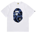 BAPE Blue Camo Ape Head Graphic T-Shirt — hero