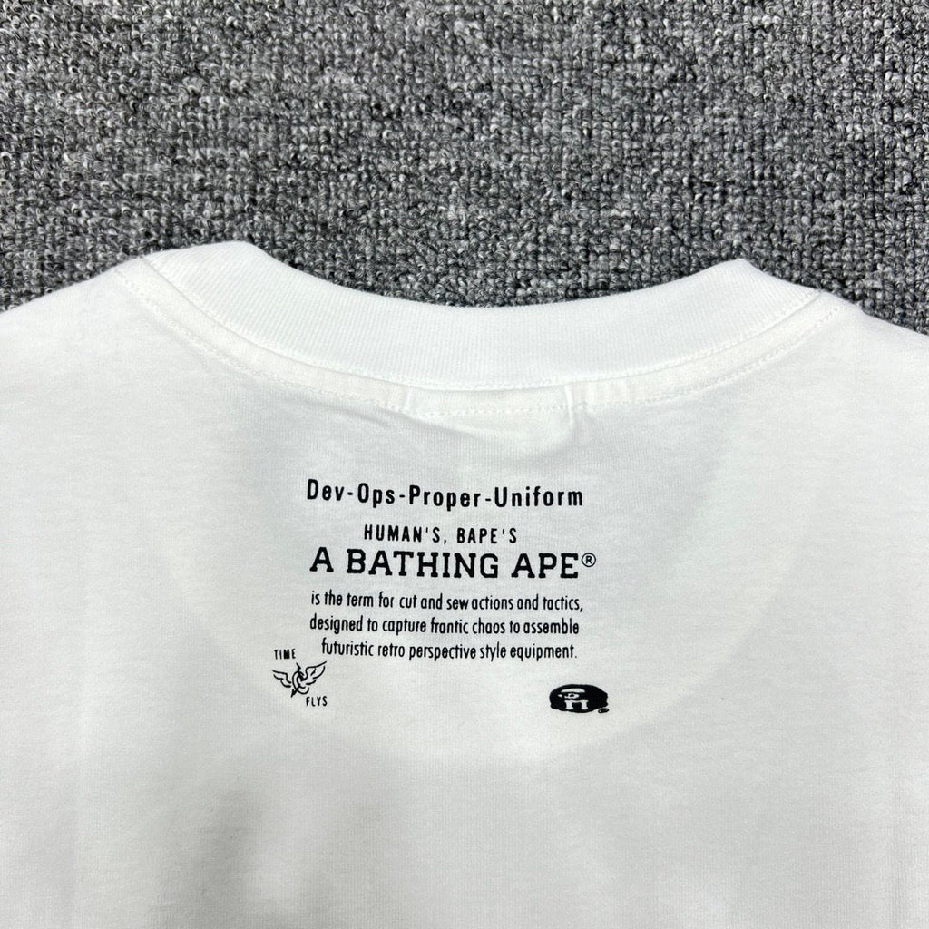 BAPE Front-and-Back Graphic Short-Sleeve T-Shirt — detail
