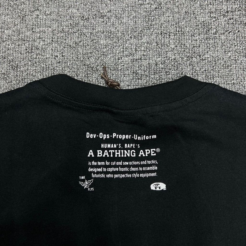 BAPE Front-and-Back Graphic Short-Sleeve T-Shirt — detail