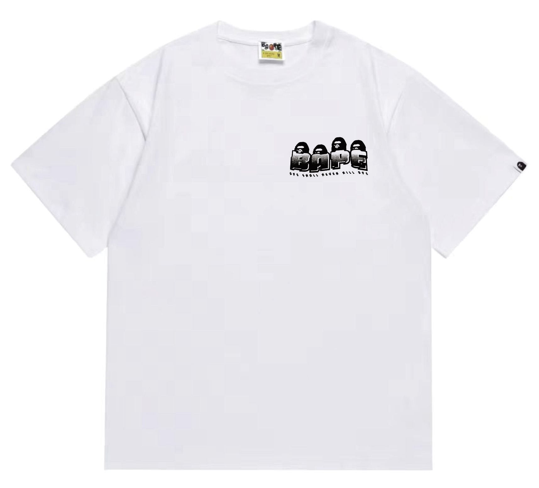 BAPE Front & Back Graphic T-Shirt — front