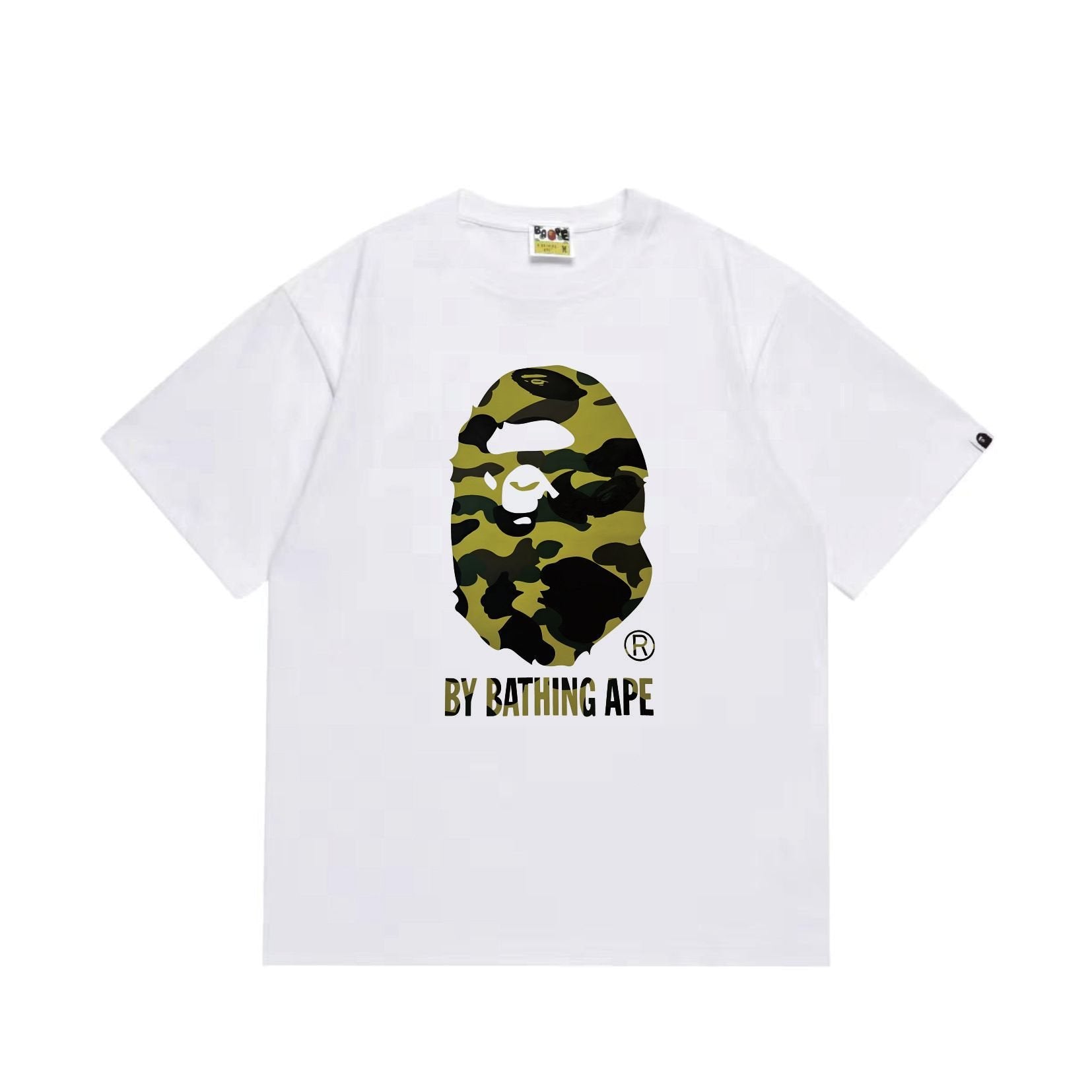 BAPE Camo Head Graphic Short-Sleeve T-Shirt — hero