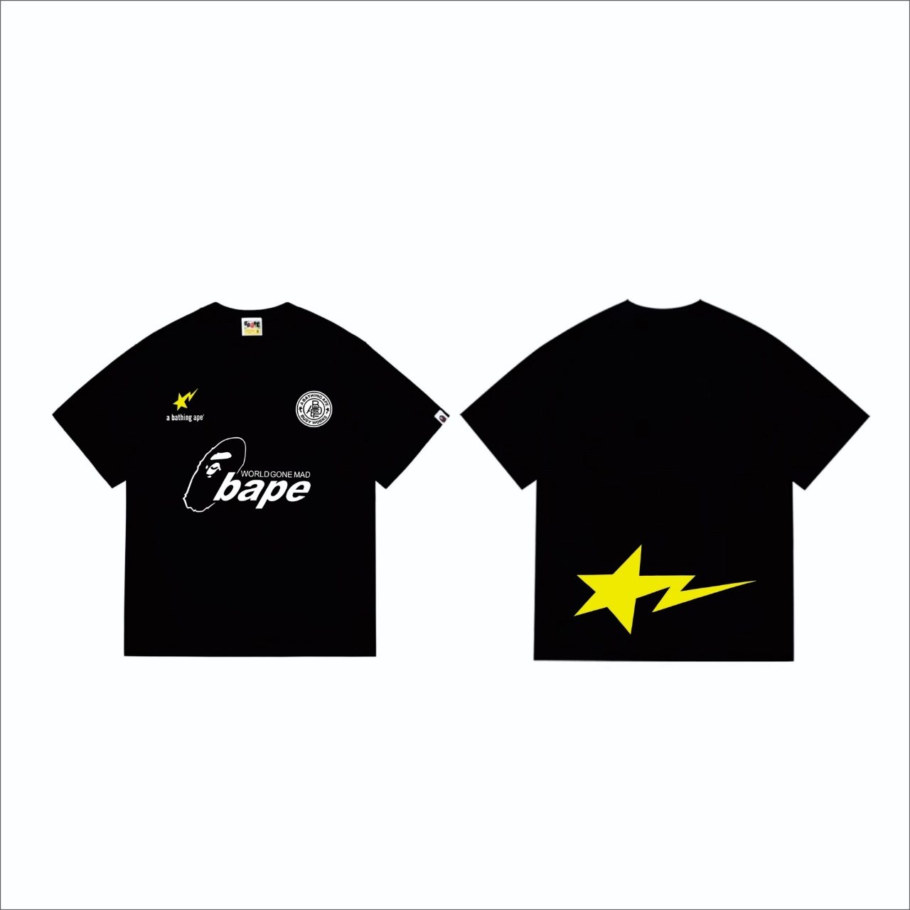 BAPE Star Lightning Graphic T-Shirt — hero