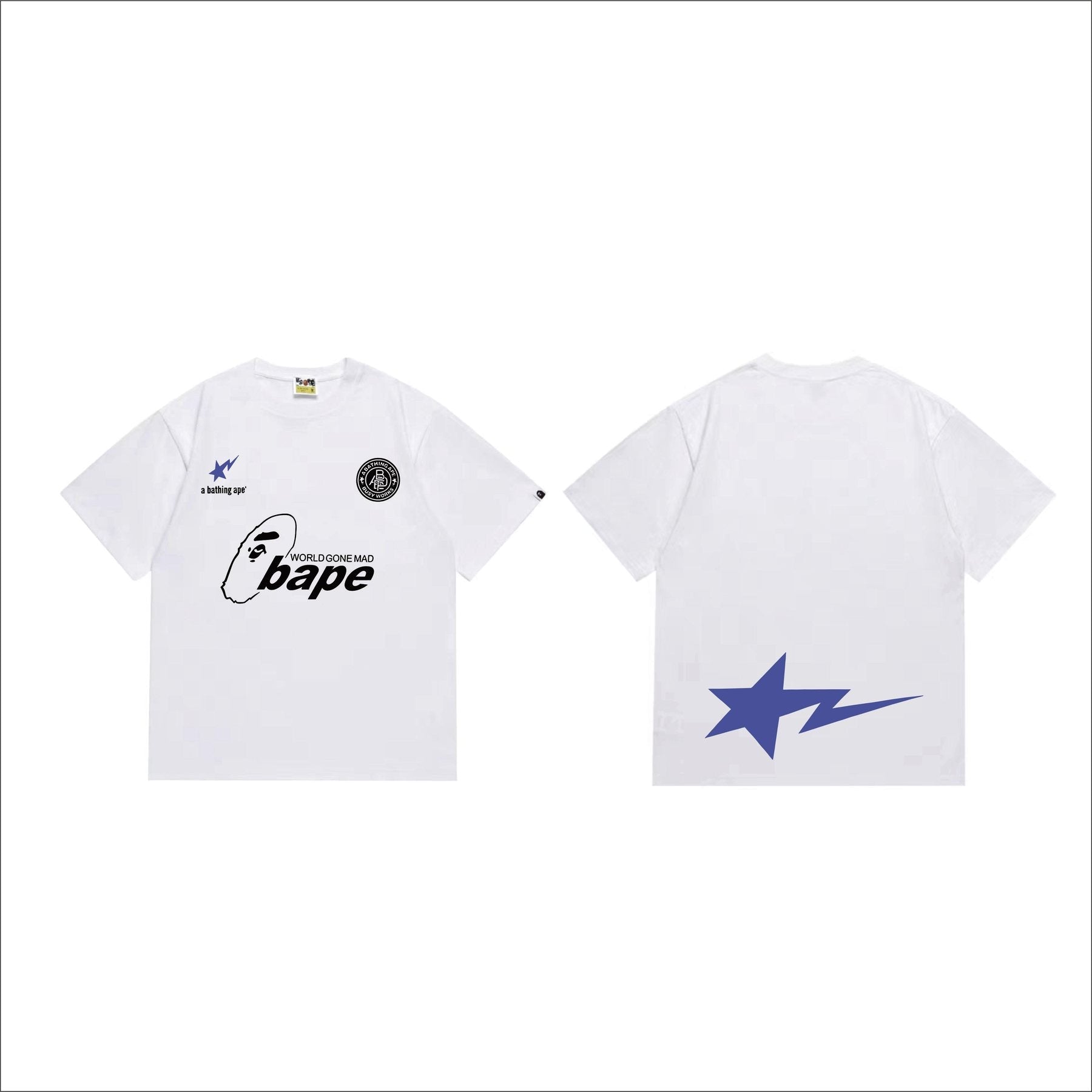 BAPE Star Lightning Graphic T-Shirt — front