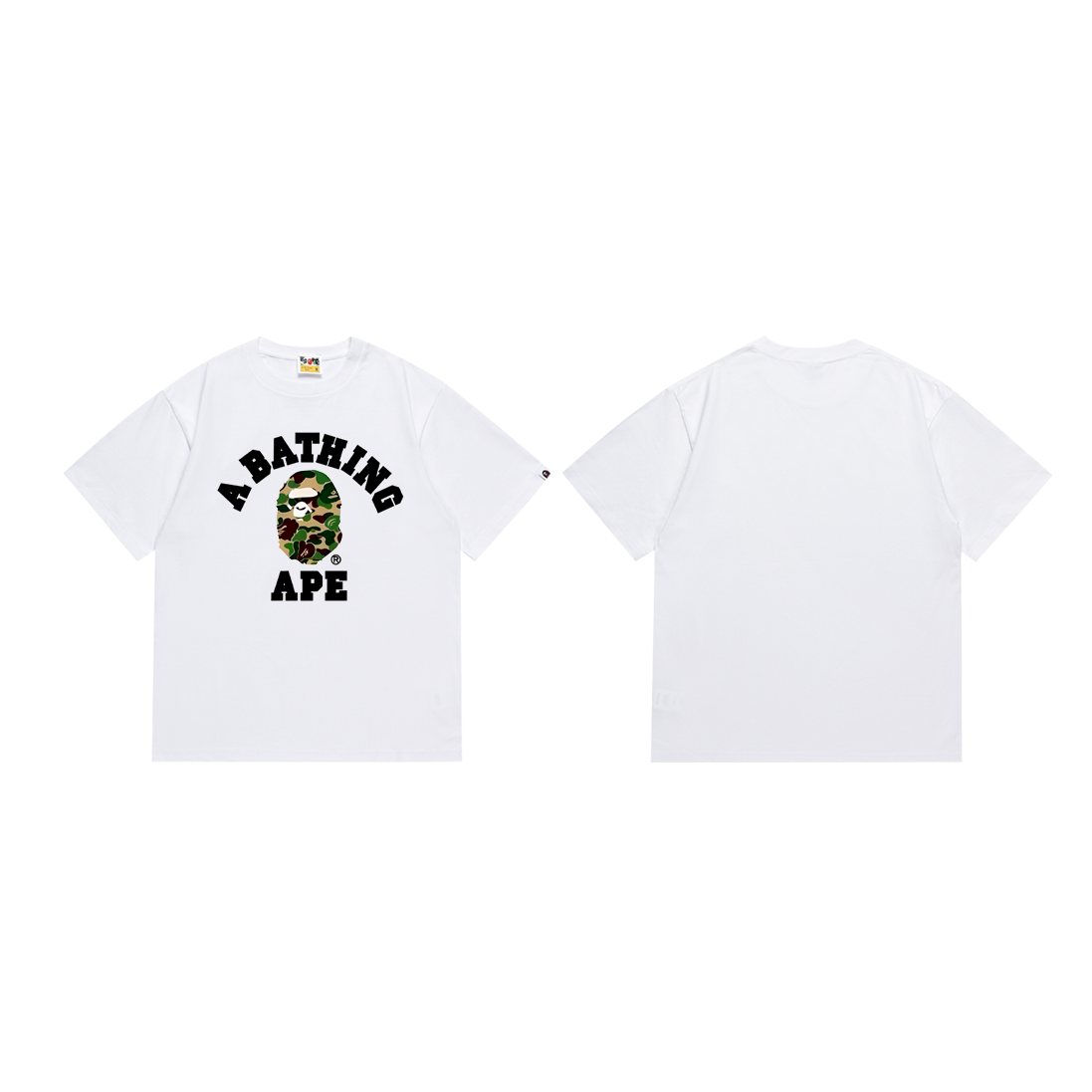 BAPE Camo Ape-Head Short-Sleeve T-Shirt — back