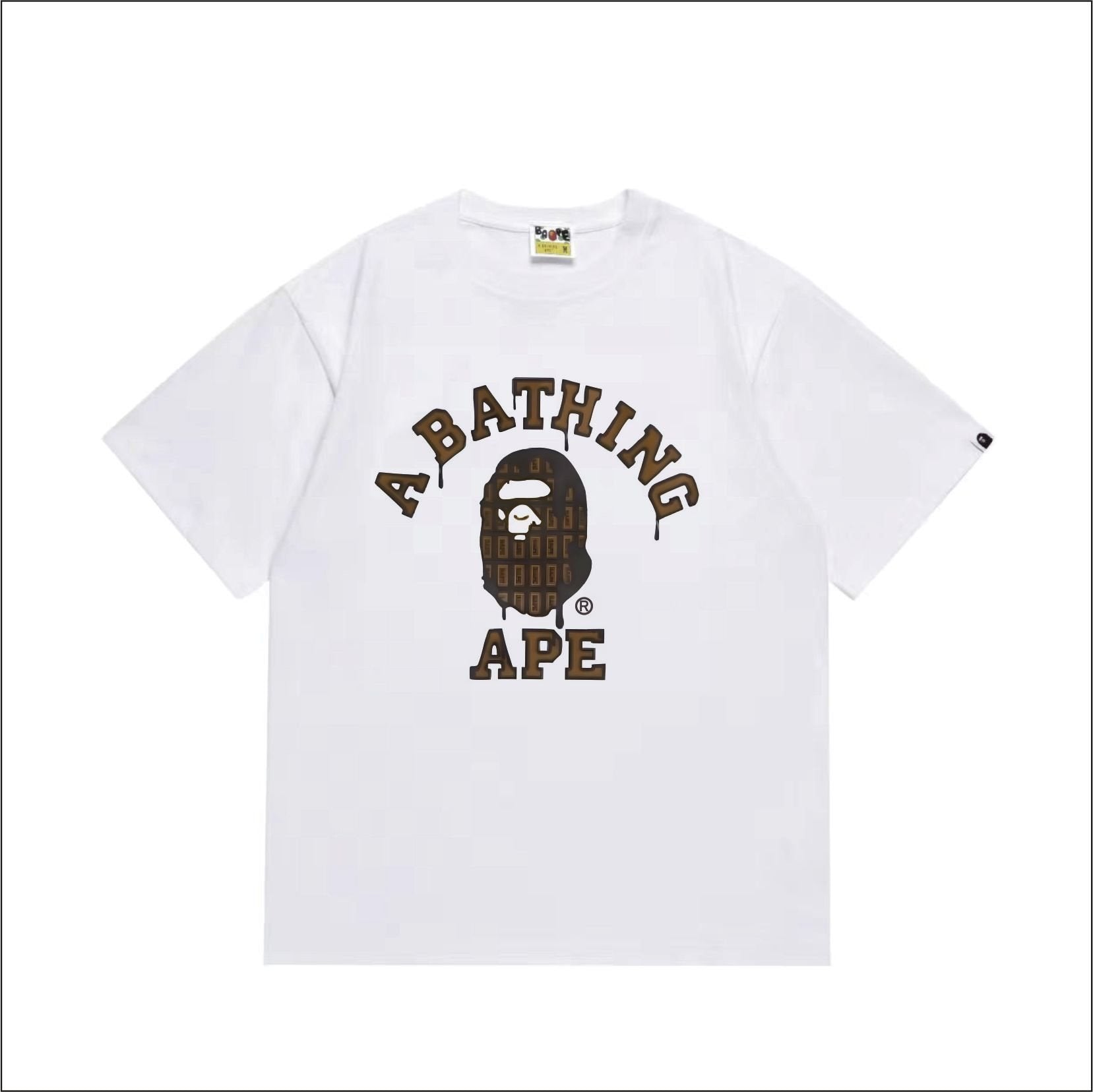 BAPE Ape-Head Graphic Short-Sleeve T-Shirt — front