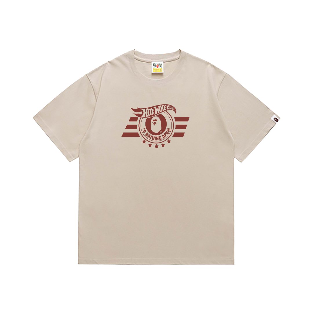BAPE Hot Wheels Graphic Short-Sleeve T-Shirt — front