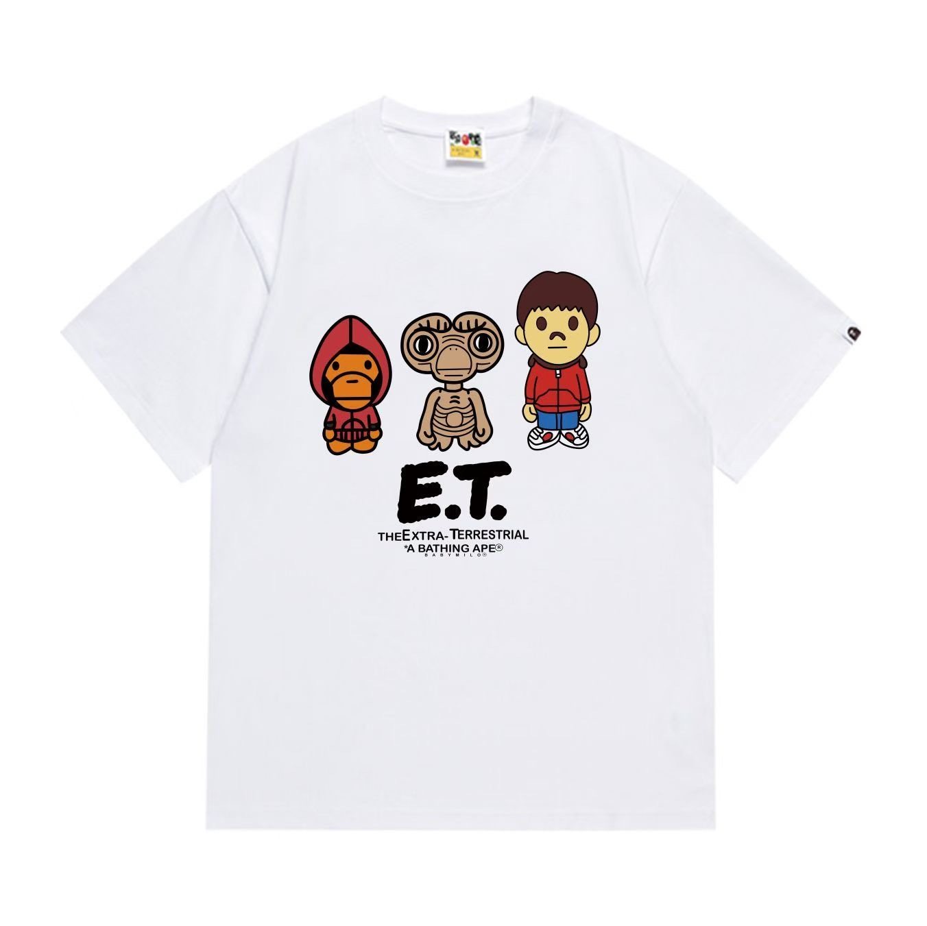 BAPE E.T. Character Graphic Short-Sleeve T-Shirt — hero