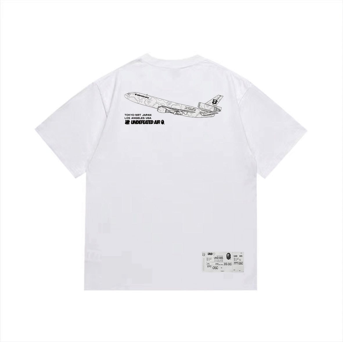 BAPE Front and Back Graphic T-Shirt — back
