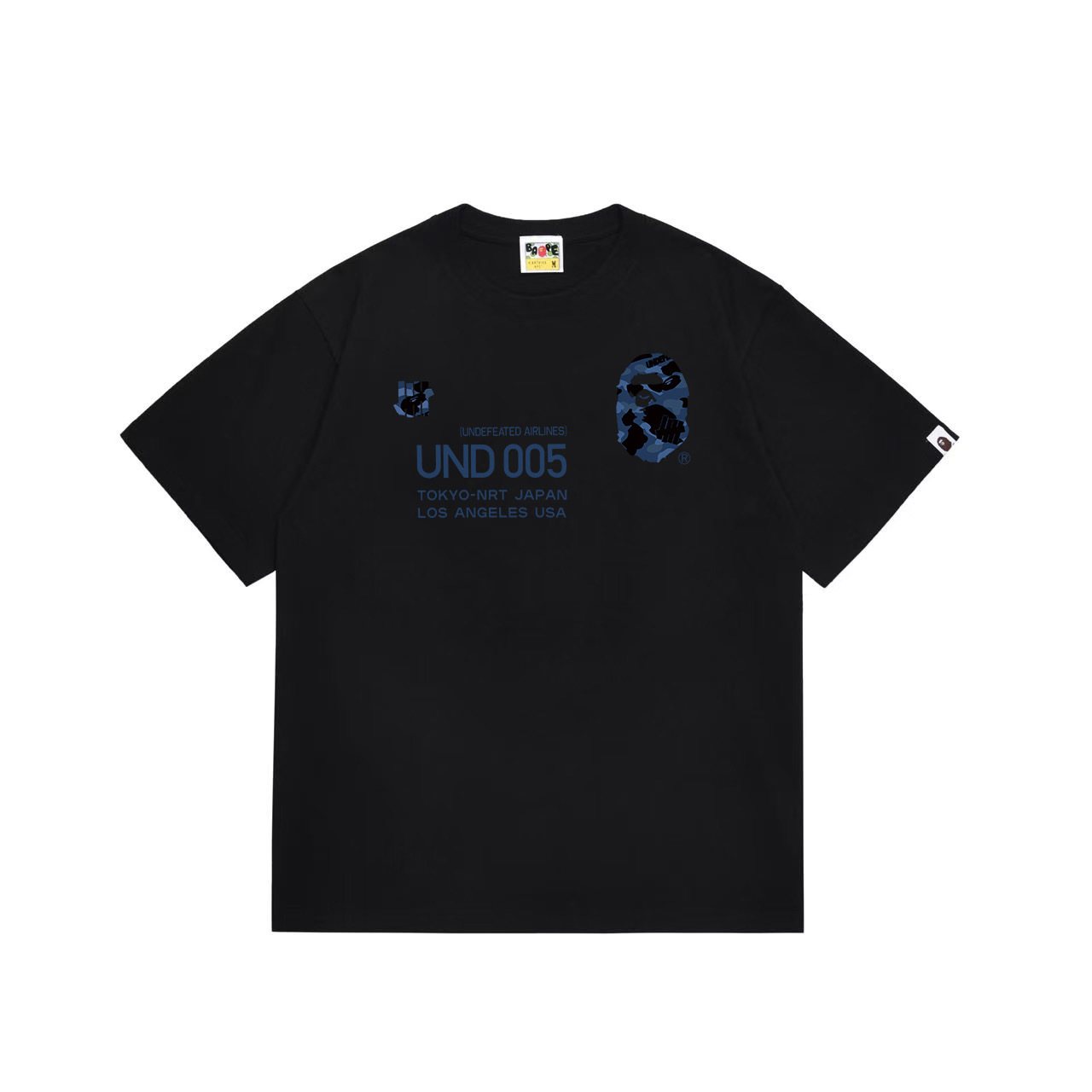 BAPE Front and Back Graphic T-Shirt — front