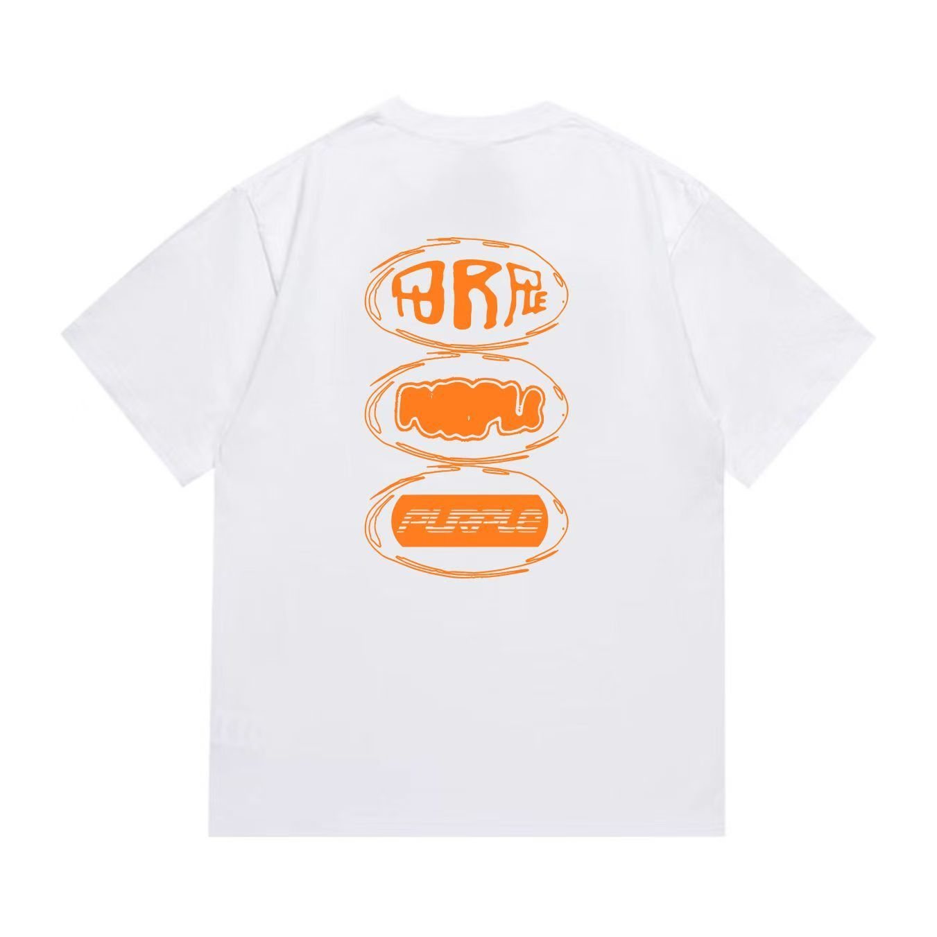 BAPE Orange Graphic Short-Sleeve T-Shirt — back