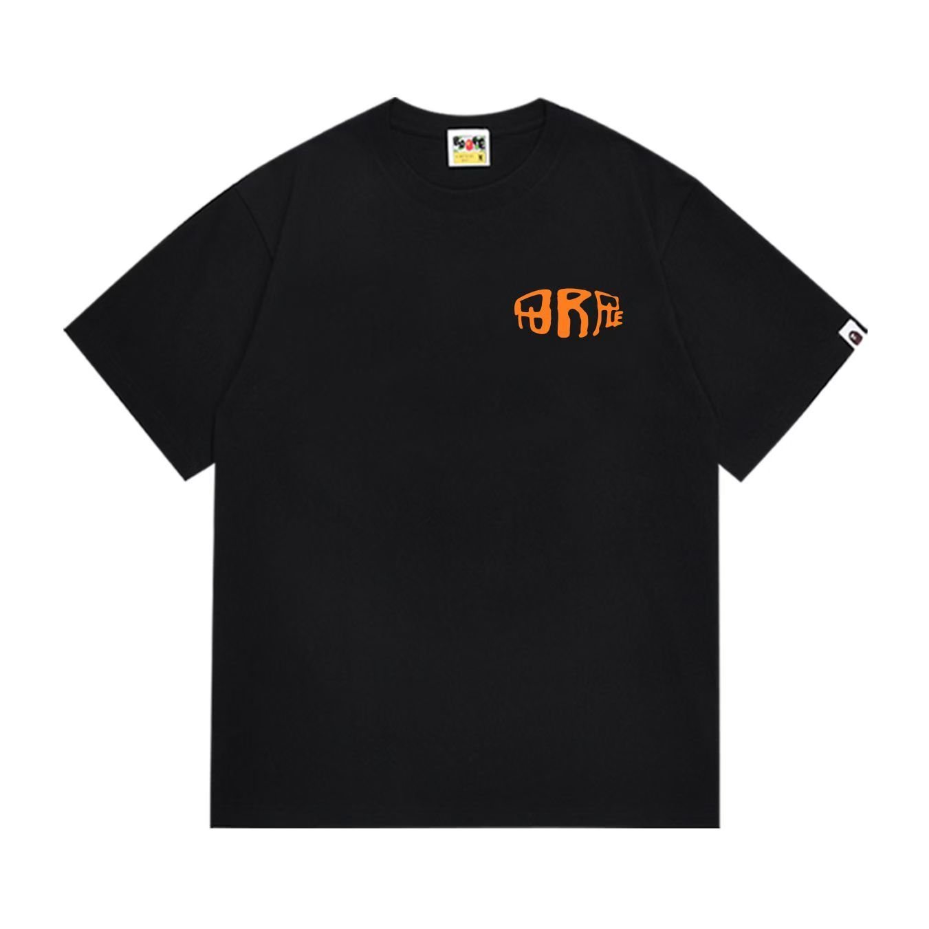 BAPE Orange Graphic Short-Sleeve T-Shirt — front