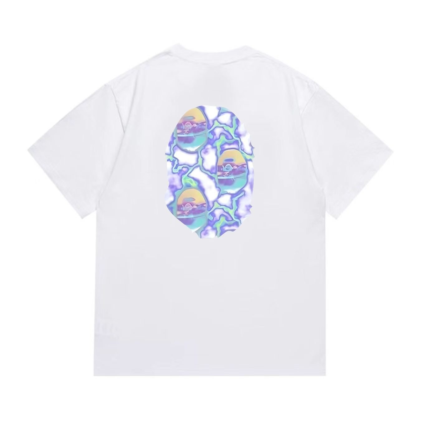 BAPE Front and Back Graphic T-Shirt — back