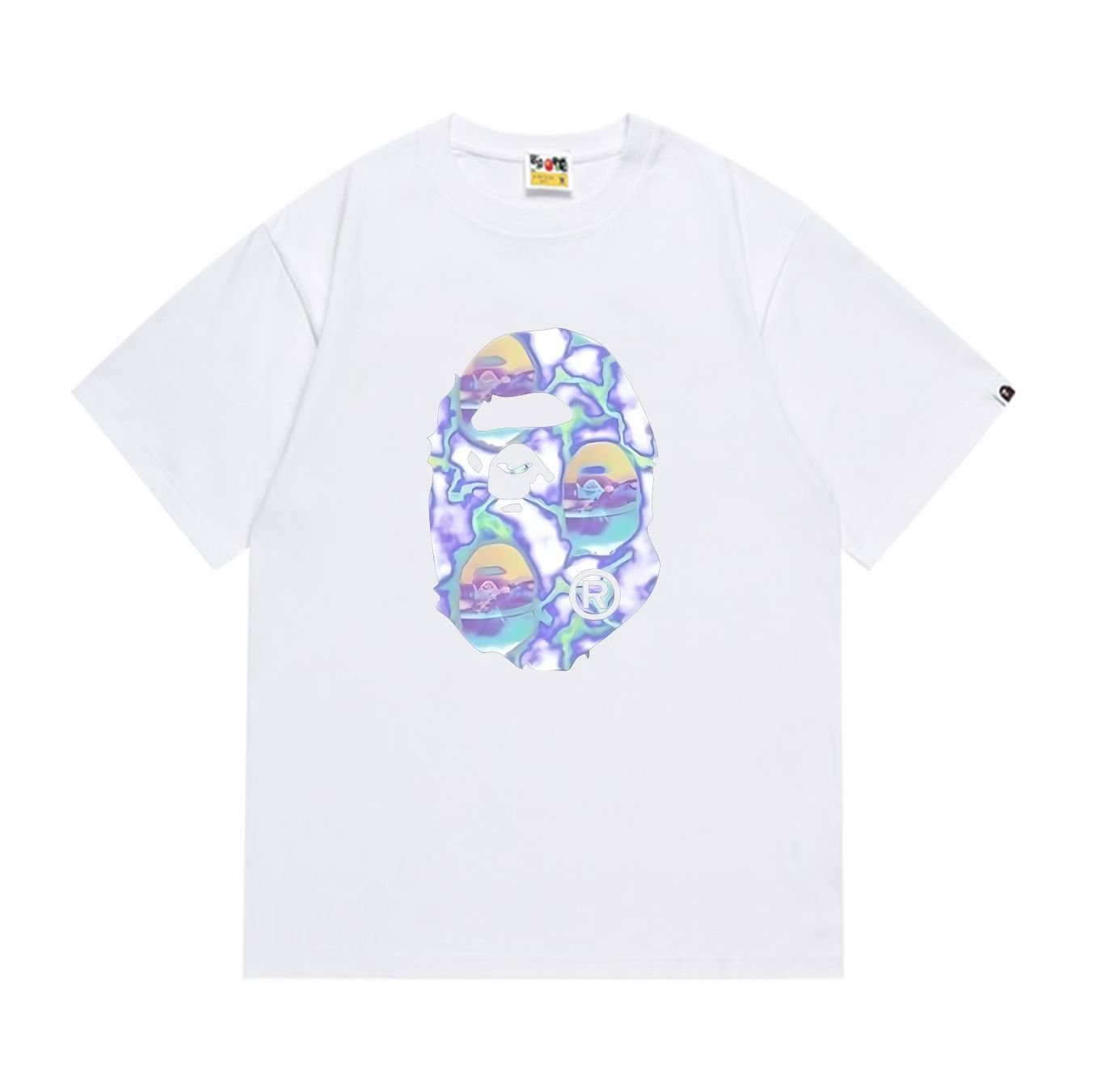 BAPE Front and Back Graphic T-Shirt — front