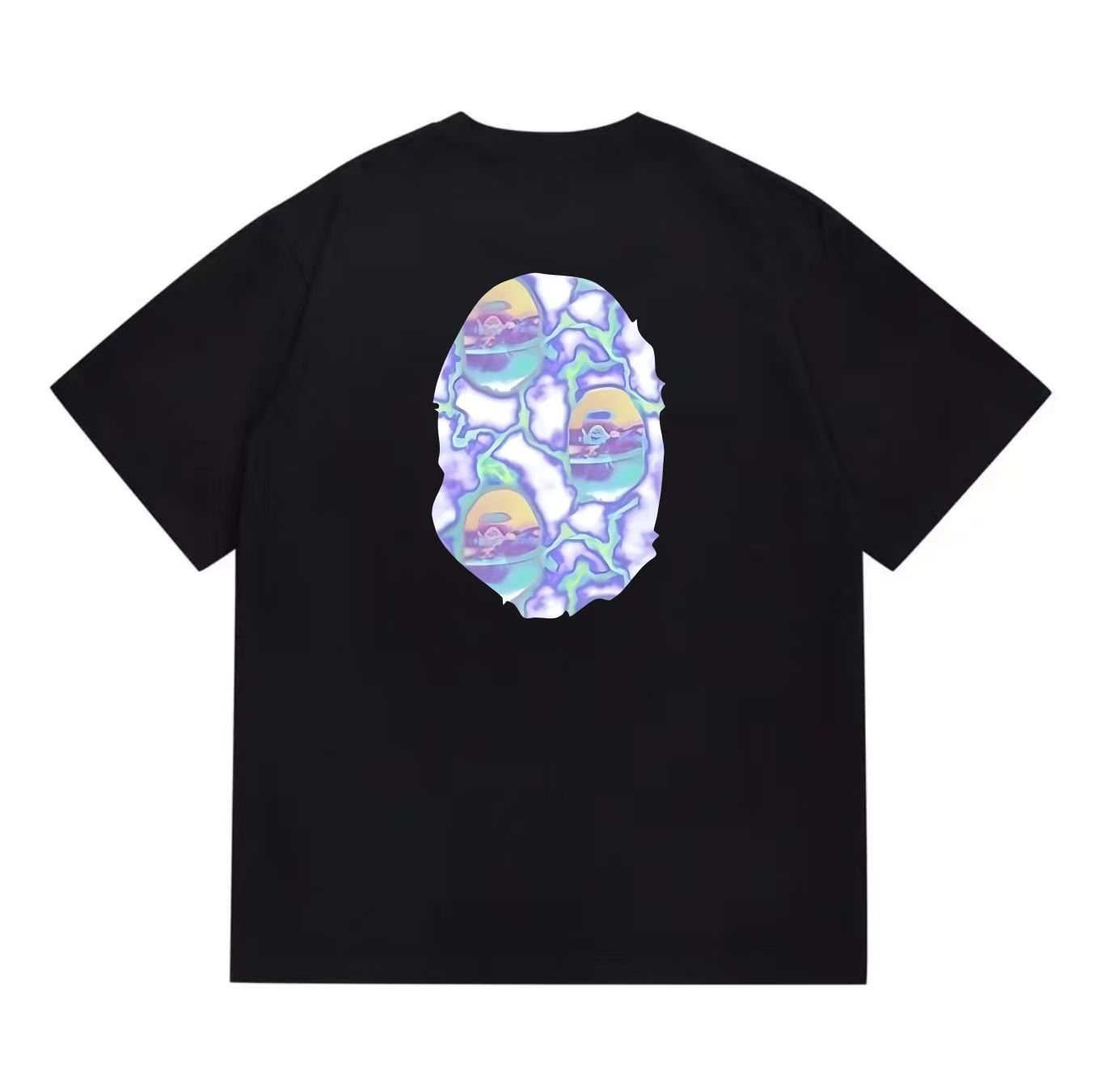 BAPE Front and Back Graphic T-Shirt — back