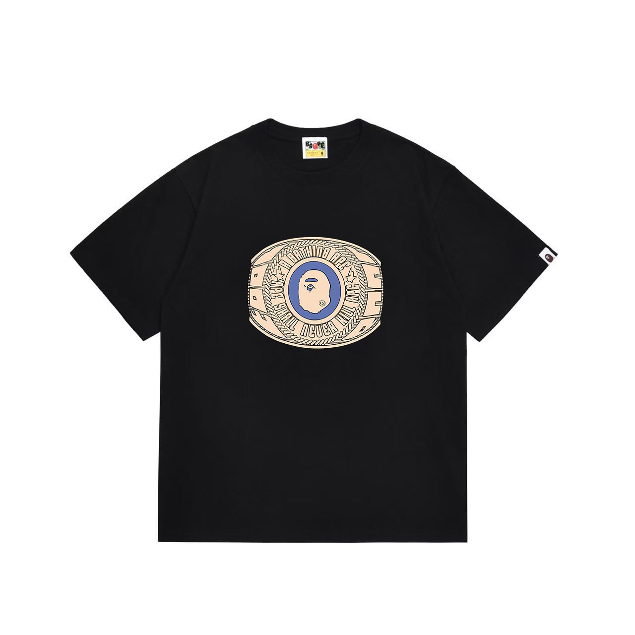 BAPE Circular Front Graphic Short-Sleeve T-Shirt — front