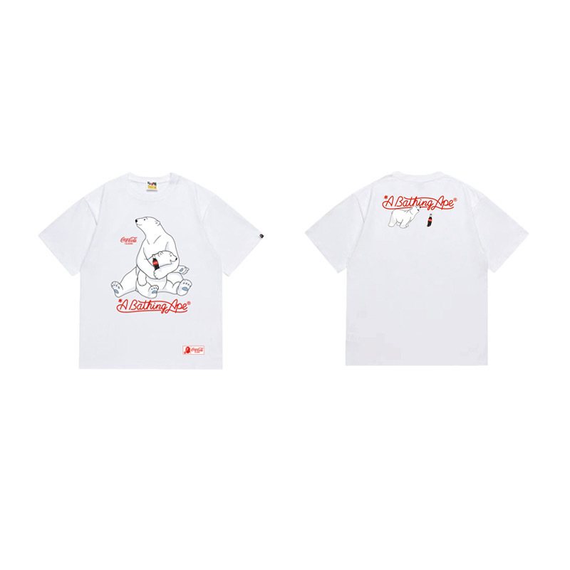 BAPE Front & Back Graphic Short-Sleeve T-Shirt — front