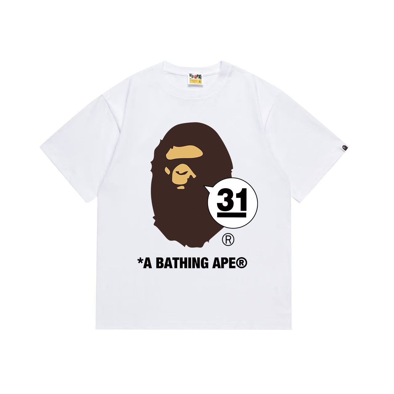 BAPE Ape Head 31 Graphic T-Shirt — front