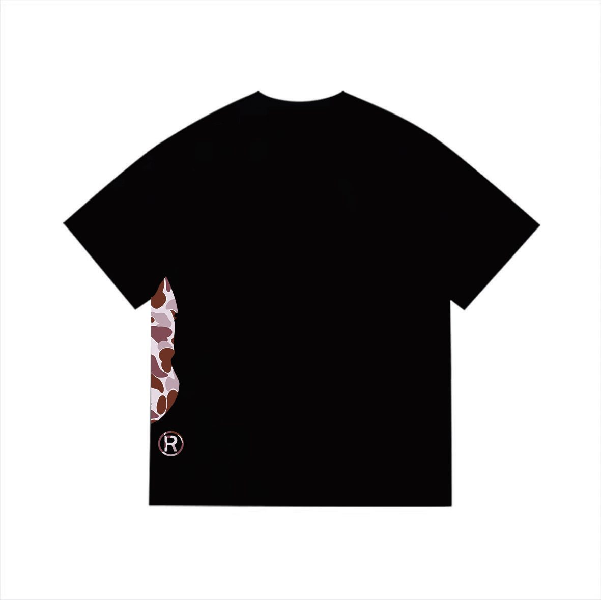 BAPE Pink Camo Ape Head Graphic Short-Sleeve T-Shirt — back