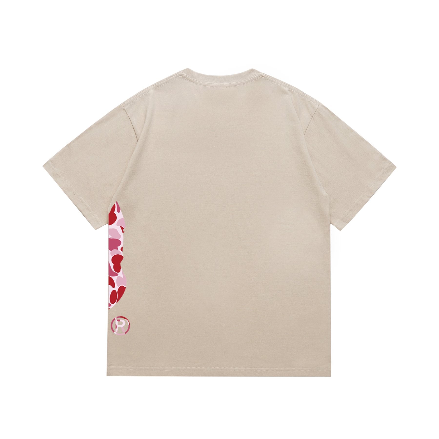 BAPE Pink Camo Ape Head Graphic Short-Sleeve T-Shirt — back