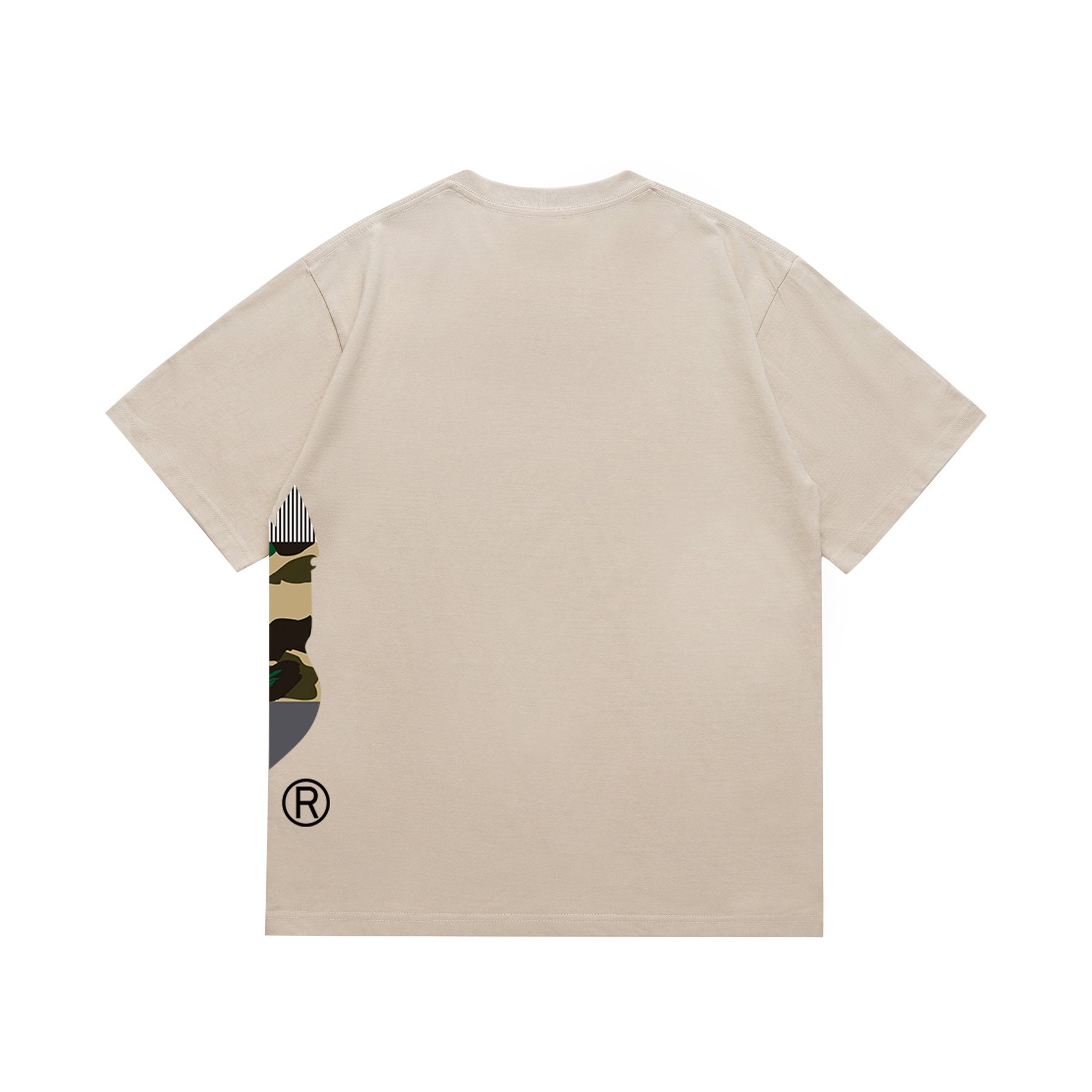 BAPE Camo Ape Face Graphic Short-Sleeve T-Shirt — back