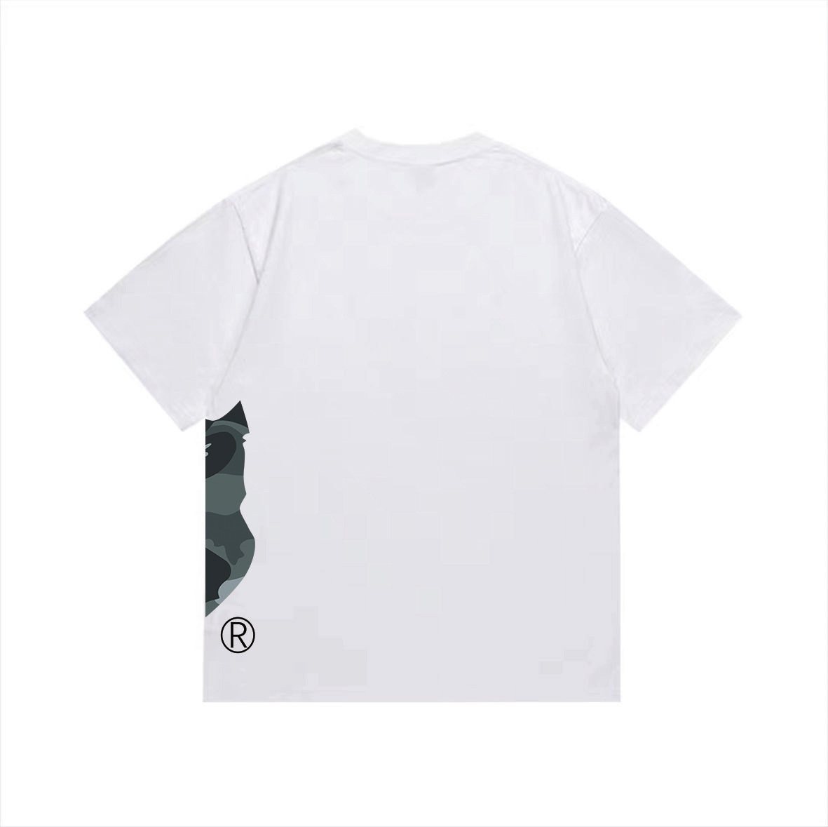 BAPE Camo Ape-Head Side Graphic T-Shirt — back
