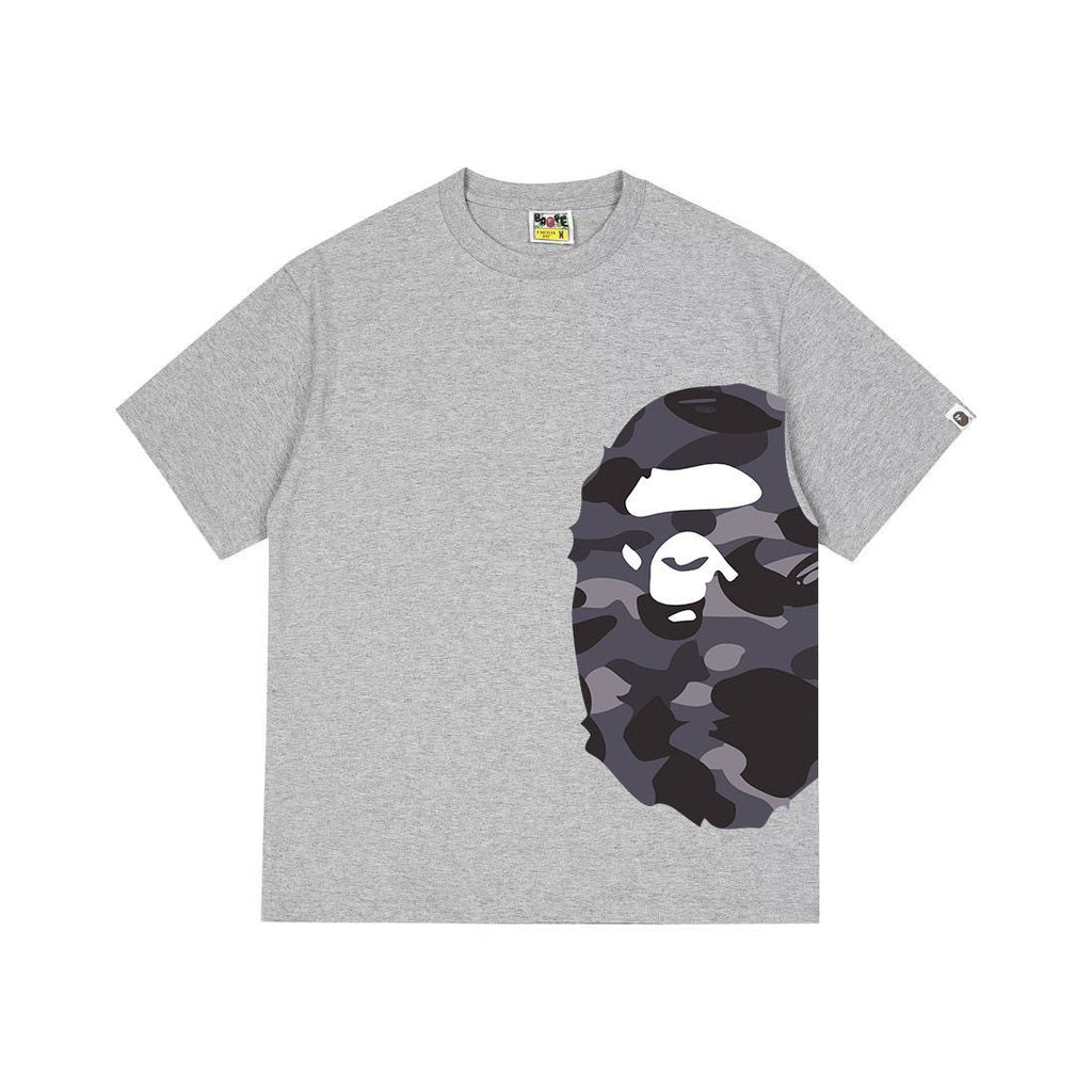 BAPE Camo Ape Face Graphic T-Shirt — front