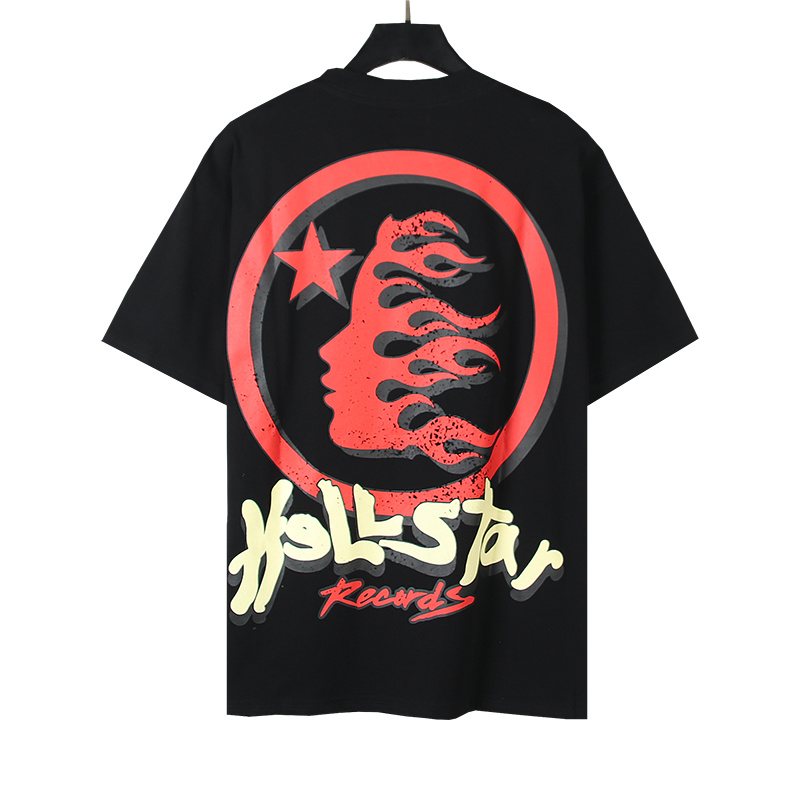 Hellstar Records Earth Graphic Short-Sleeve T-Shirt — back