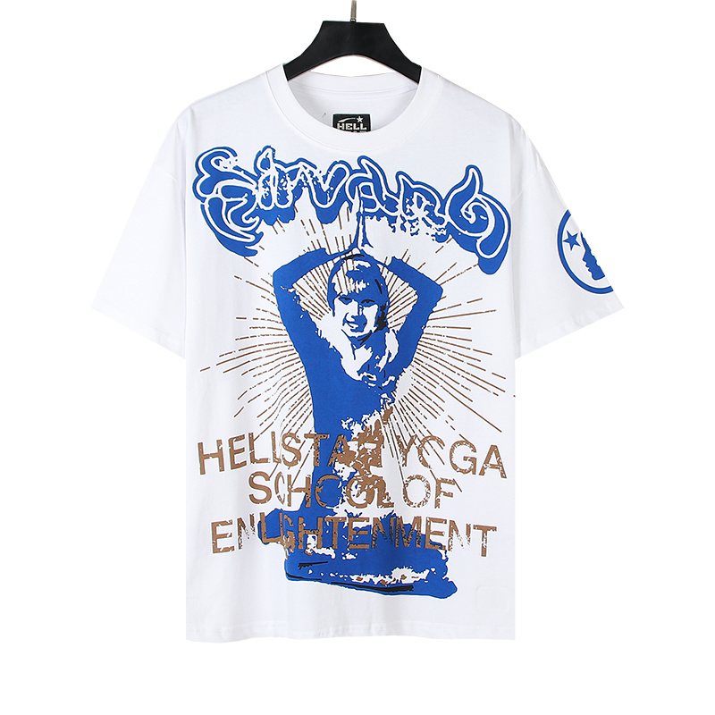 Hellstar Yoga School Graphic T-Shirt — front