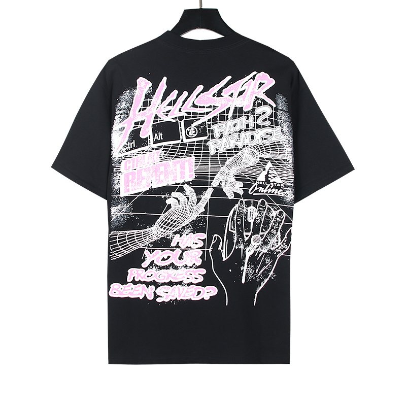 Hellstar NFC Graphic Short-Sleeve T-Shirt — back
