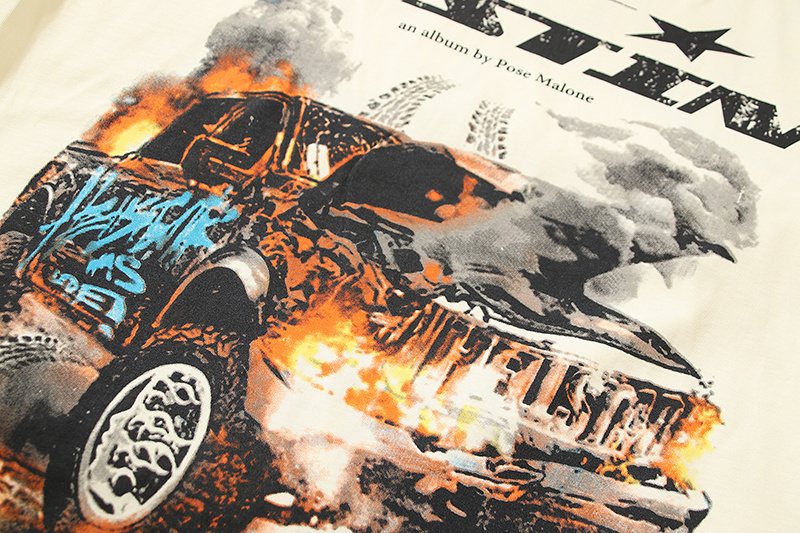 Hellstar Austin Vehicle Graphic Short-Sleeve T-Shirt — detail