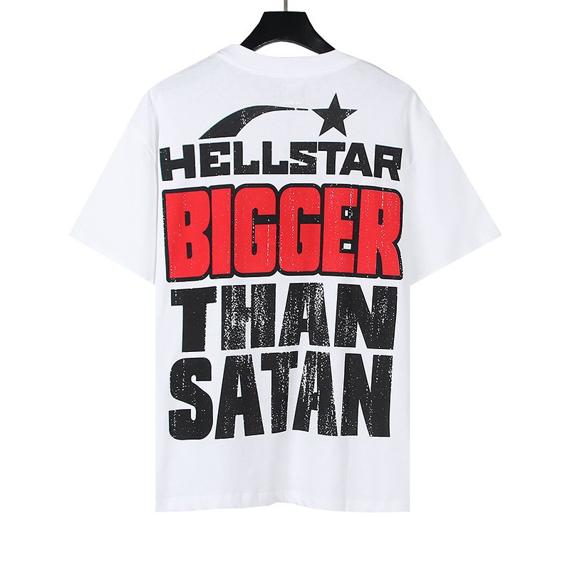 Hellstar Bigger Than Satan Graphic T-Shirt — back