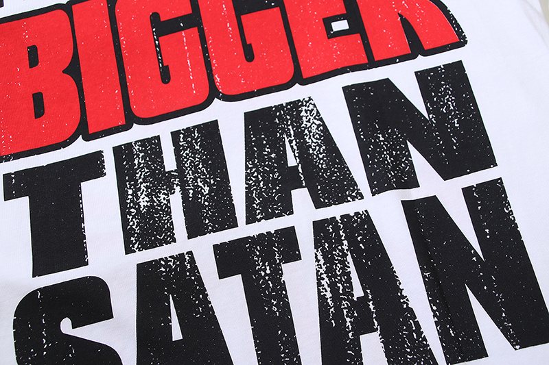 Hellstar Bigger Than Satan Graphic T-Shirt — detail