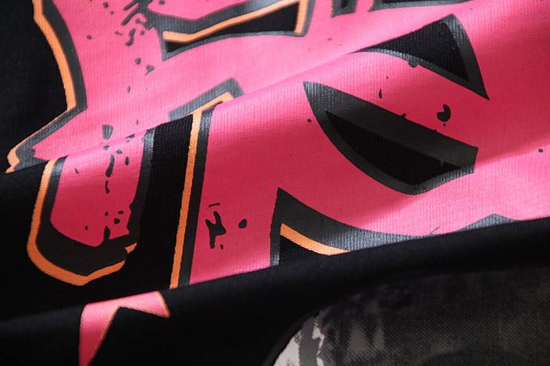 HELISTAR Front & Back Graphic T-Shirt — detail