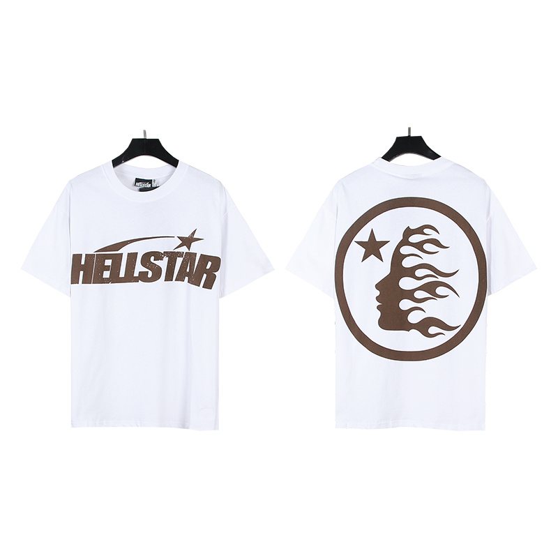 Hellstar Circular Back Graphic Short-Sleeve T-Shirt — front