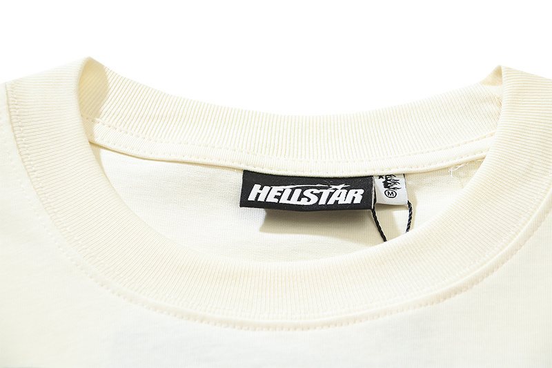 Hellstar Front & Back Graphic Short-Sleeve T-Shirt — neck_label