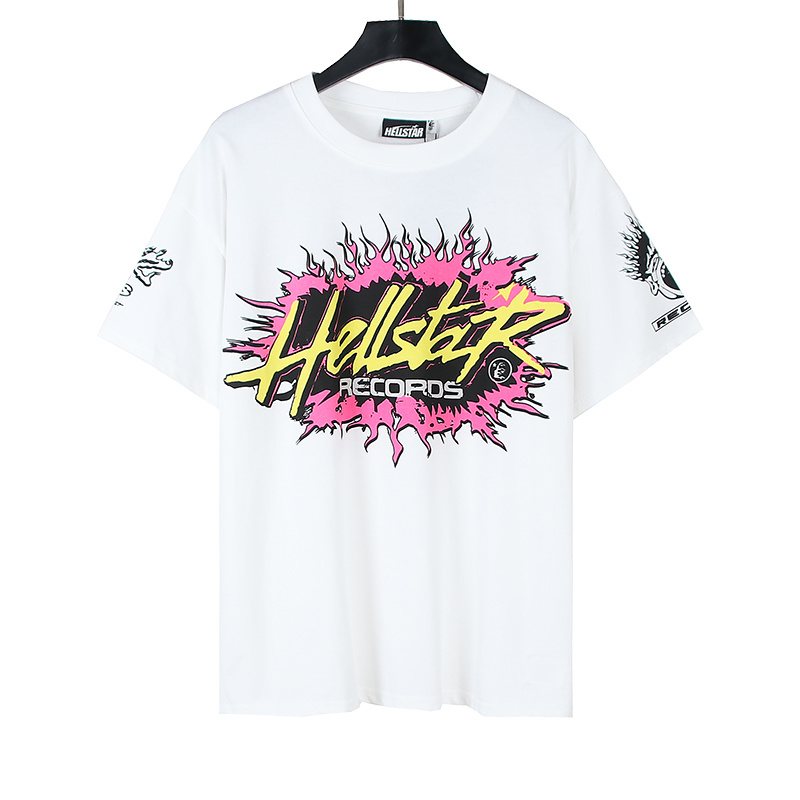 Hellstar Records Heaven Sounds Graphic Short-Sleeve T-Shirt — front