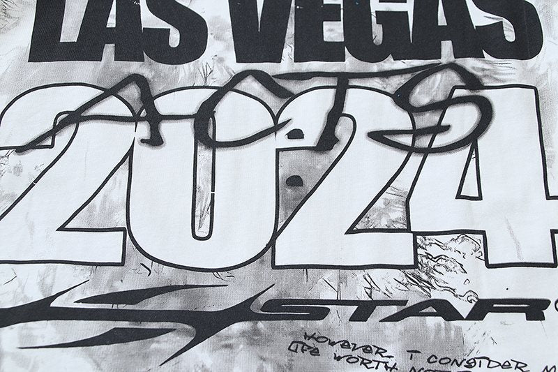 Hellstar Las Vegas 2024 Graphic T-Shirt — detail