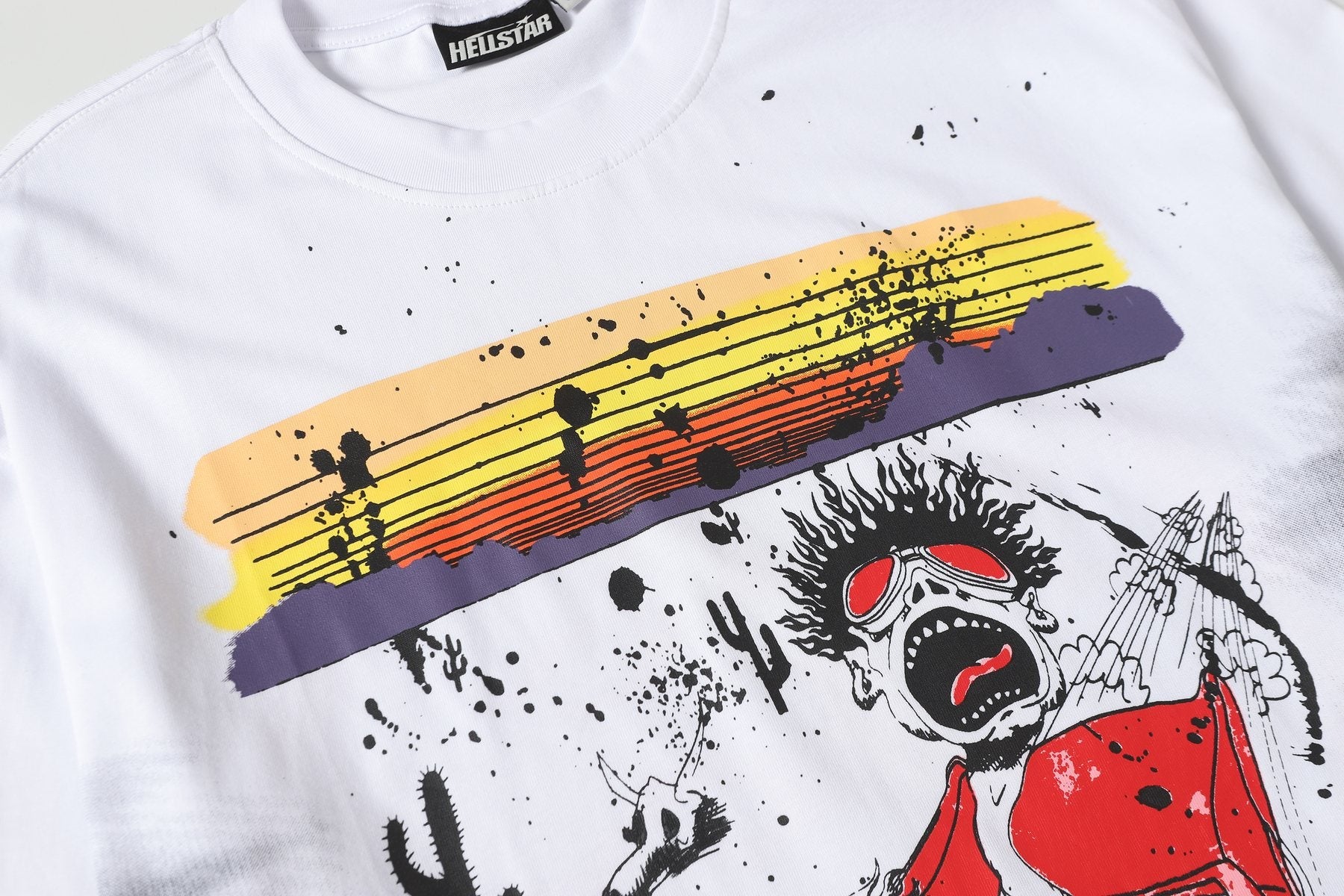 Hellstar Sin City Complexcon Graphic T-Shirt — detail