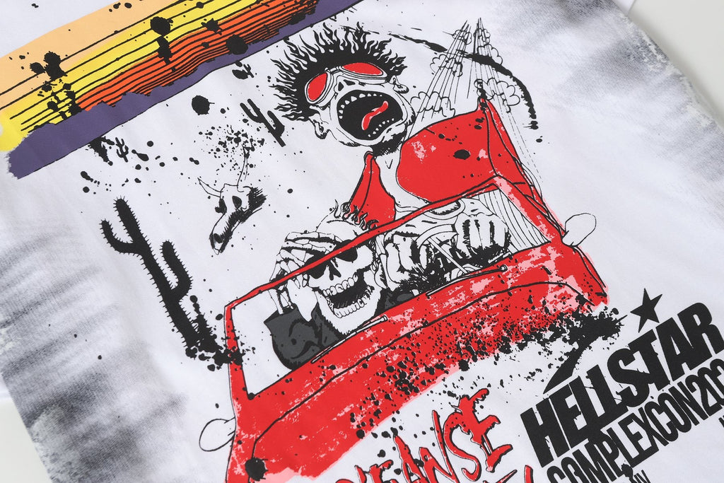 Hellstar Sin City Complexcon Graphic T-Shirt — detail