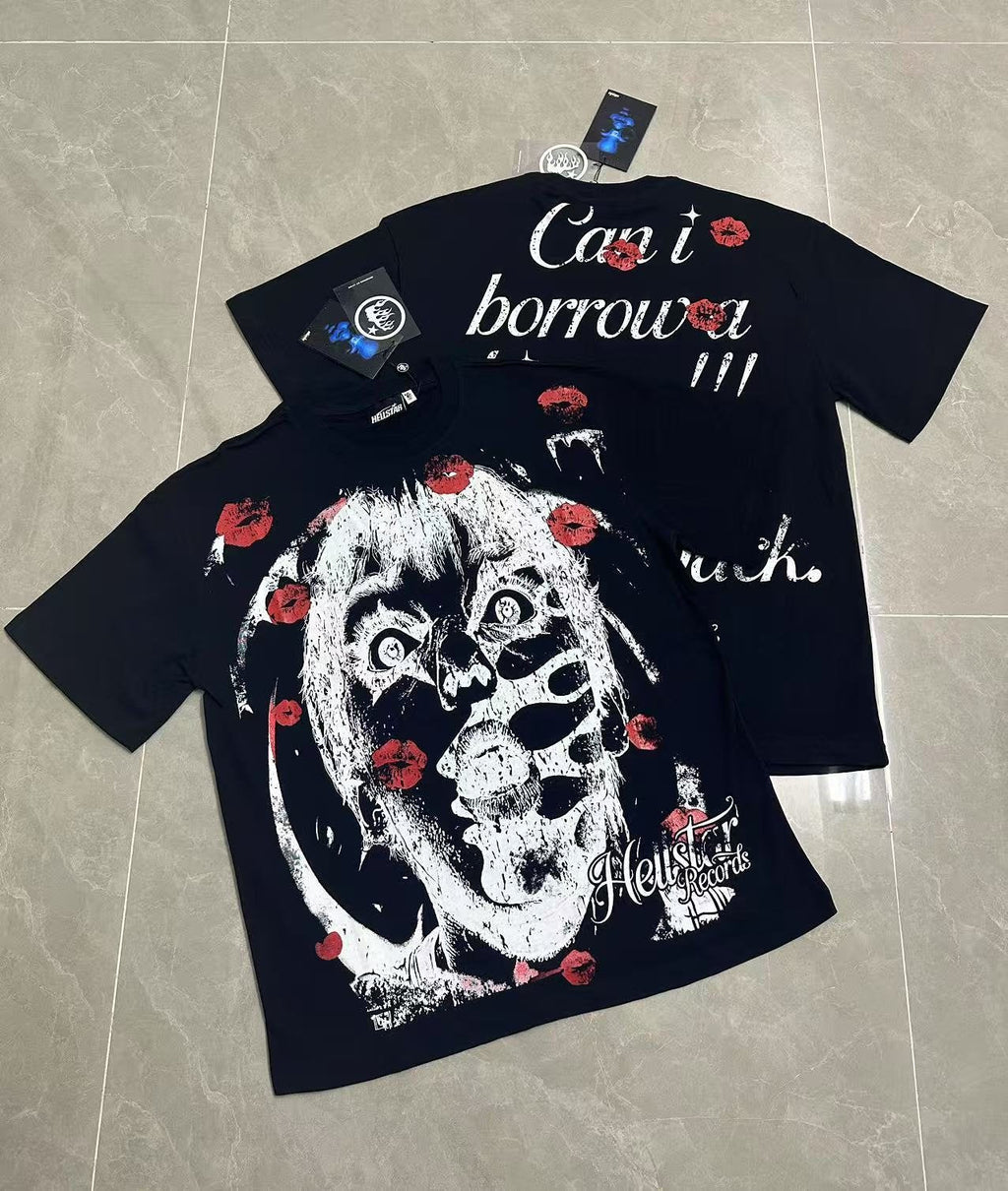 Hellstar Records Graphic Short-Sleeve T-Shirt — context