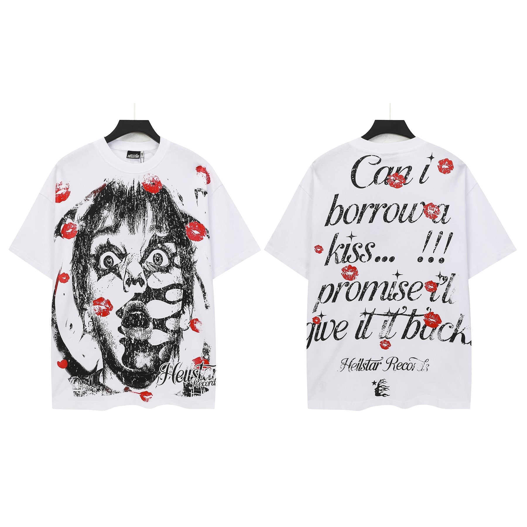 Hellstar Records Graphic Short-Sleeve T-Shirt — front