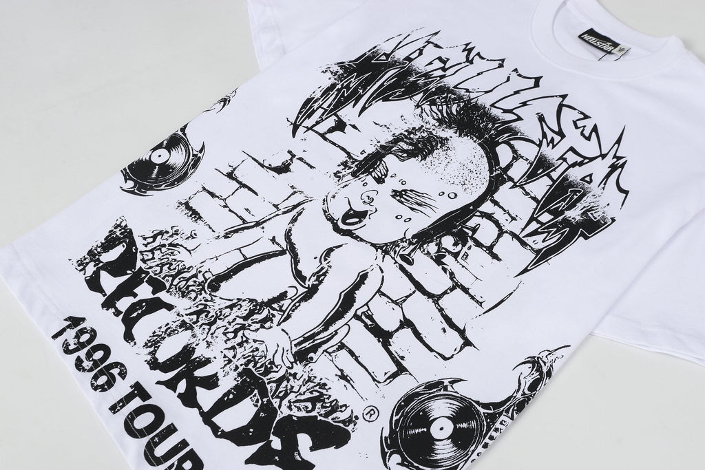 Hellstar Front & Back Graphic Short-Sleeve T-Shirt — detail