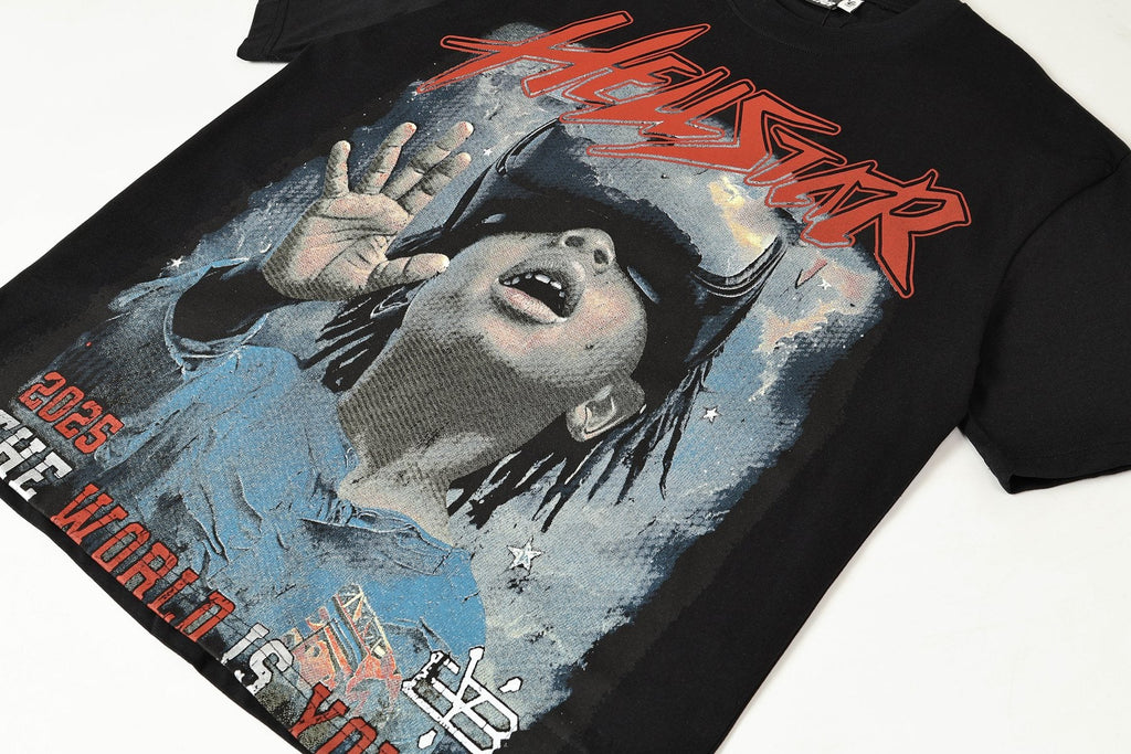 Hellstar Front Graphic Short-Sleeve T-Shirt — detail
