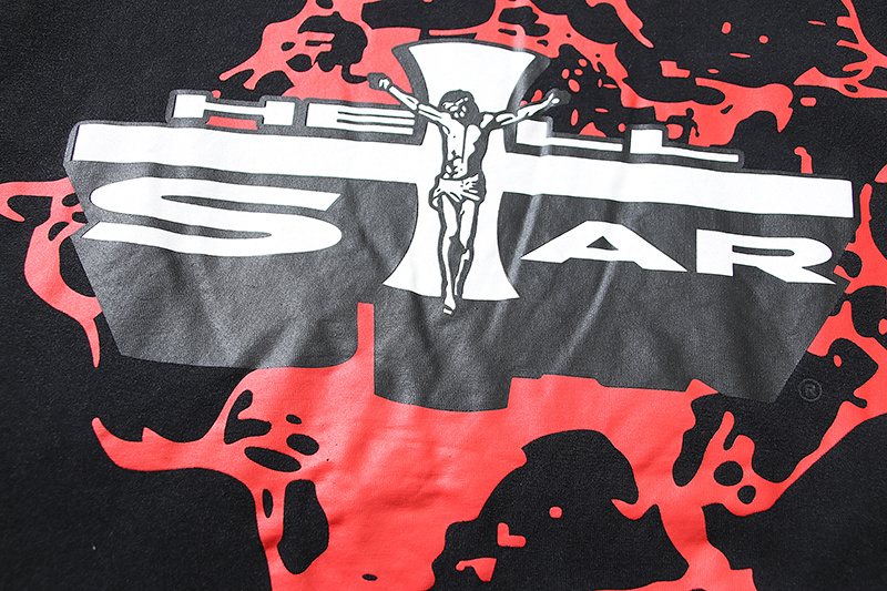 Hellstar Path to Paradise Short-Sleeve Graphic T-Shirt — detail