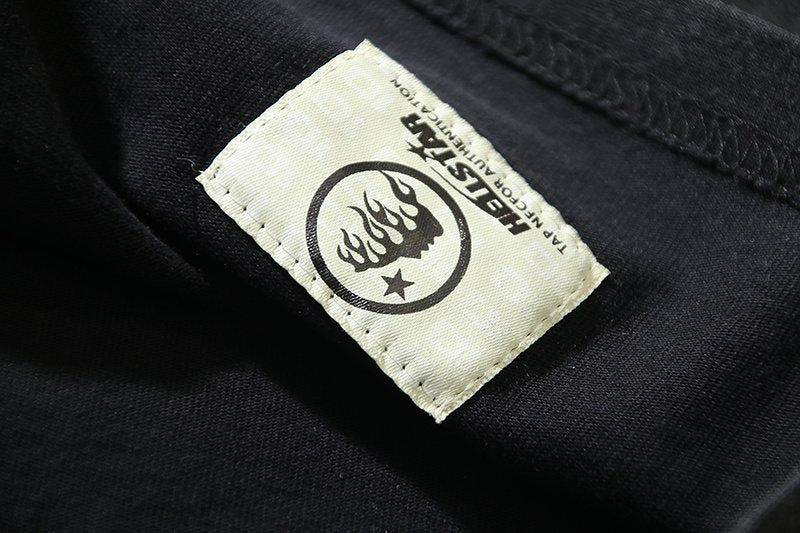 Hellstar Smile Earth Short-Sleeve T-Shirt — neck_label