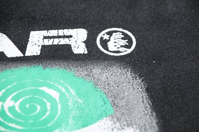Hellstar Nice Planet Alien Graphic T-Shirt — detail