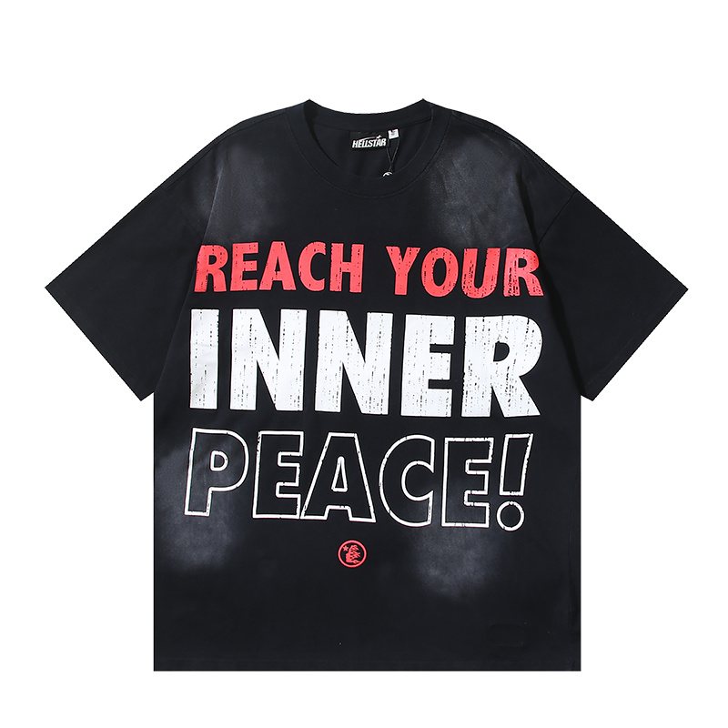 Hellstar Distressed Graphic Short-Sleeve T-Shirt — hero