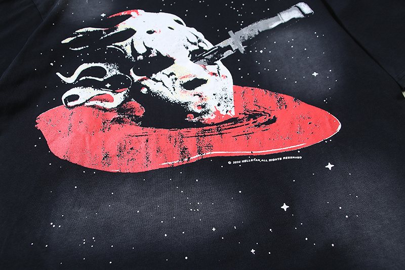 Hellstar Paradise 2 Skull Graphic T-Shirt — detail