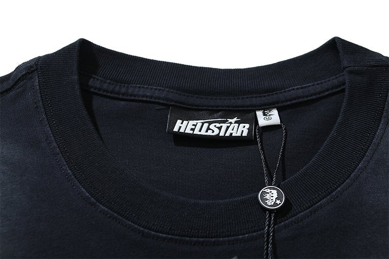 Hellstar World Tour Graphic Short-Sleeve T-Shirt — neck_label