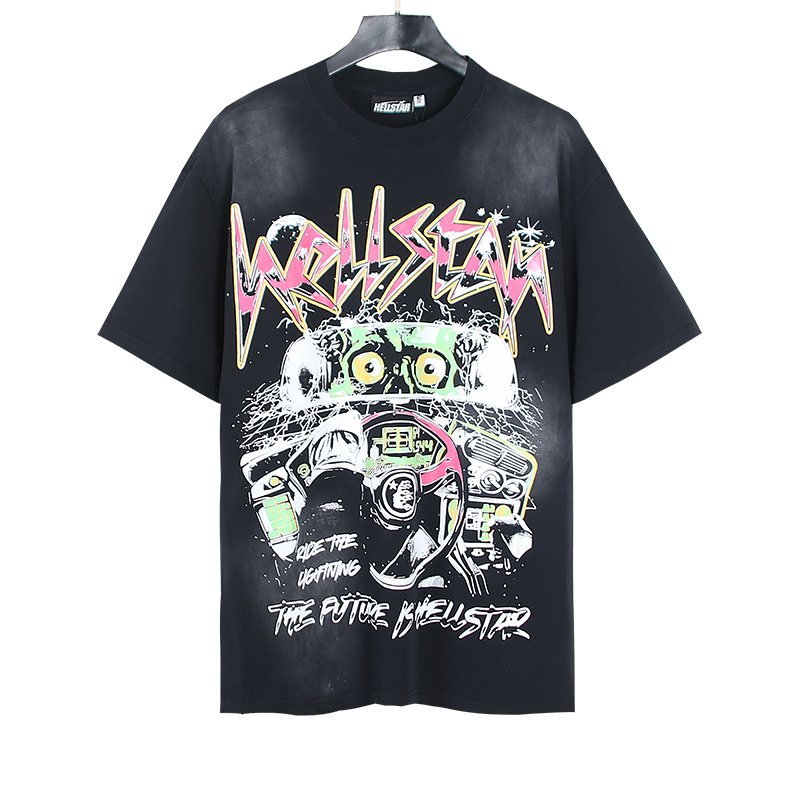 Hellstar Graffiti Vehicle Graphic T-Shirt — hero